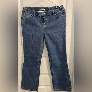 Christopher & Banks Dark Blue Boot Cut Jeans